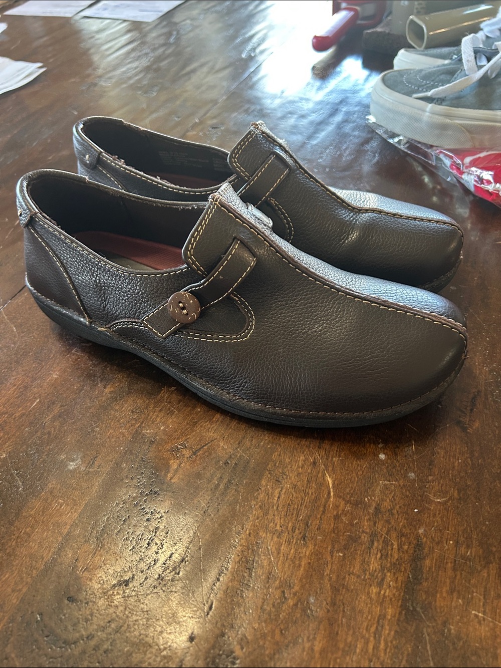 croft & barrow Women's Brown Slip-On Loafers